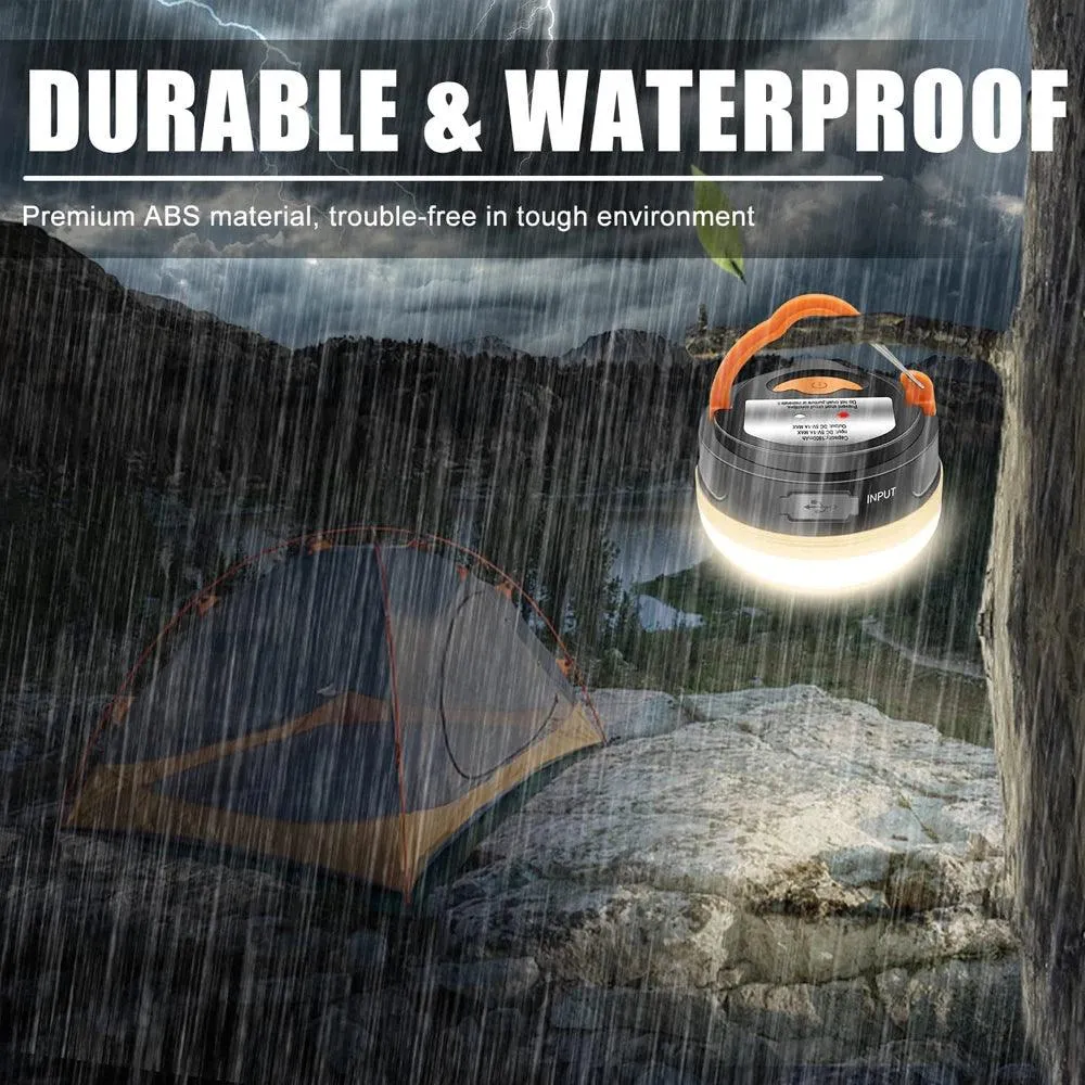 🔋 10W High Power Camping Lantern | 1800mAh USB Rechargeable Portable Lamp | Outdoor Hiking & Tent Hanging Light