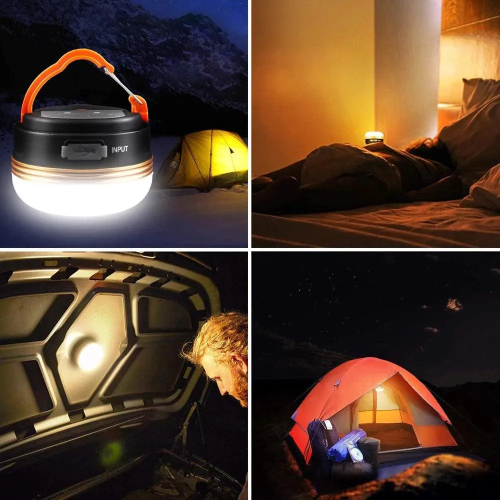 🔋 10W High Power Camping Lantern | 1800mAh USB Rechargeable Portable Lamp | Outdoor Hiking & Tent Hanging Light