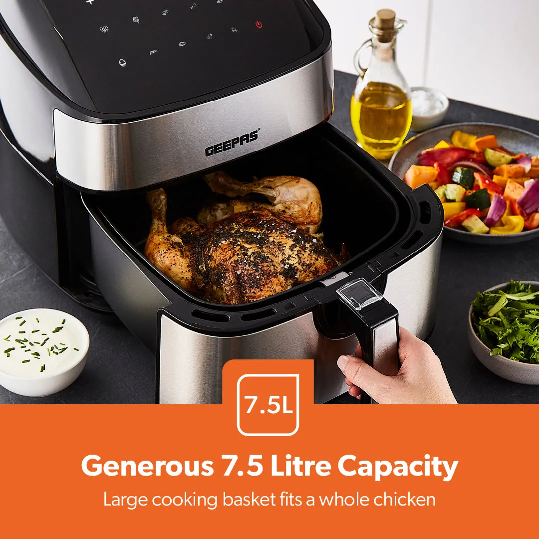 10-In-1 Large Rapid-Cook Vortex Air Fryer 7.5L