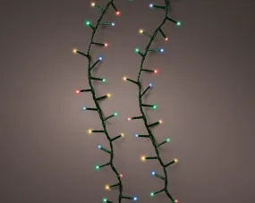 1000 LED Compact Tree Lights Multi-coloured