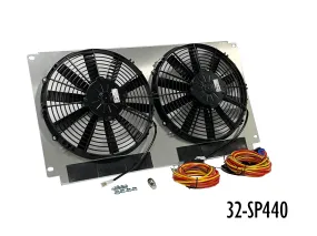 1964-1967 Chevelle Direct Fit® Dual Fan Kit 32-SP440