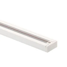 2 Ft. Track Rail One Circuit, Halo, White Finish