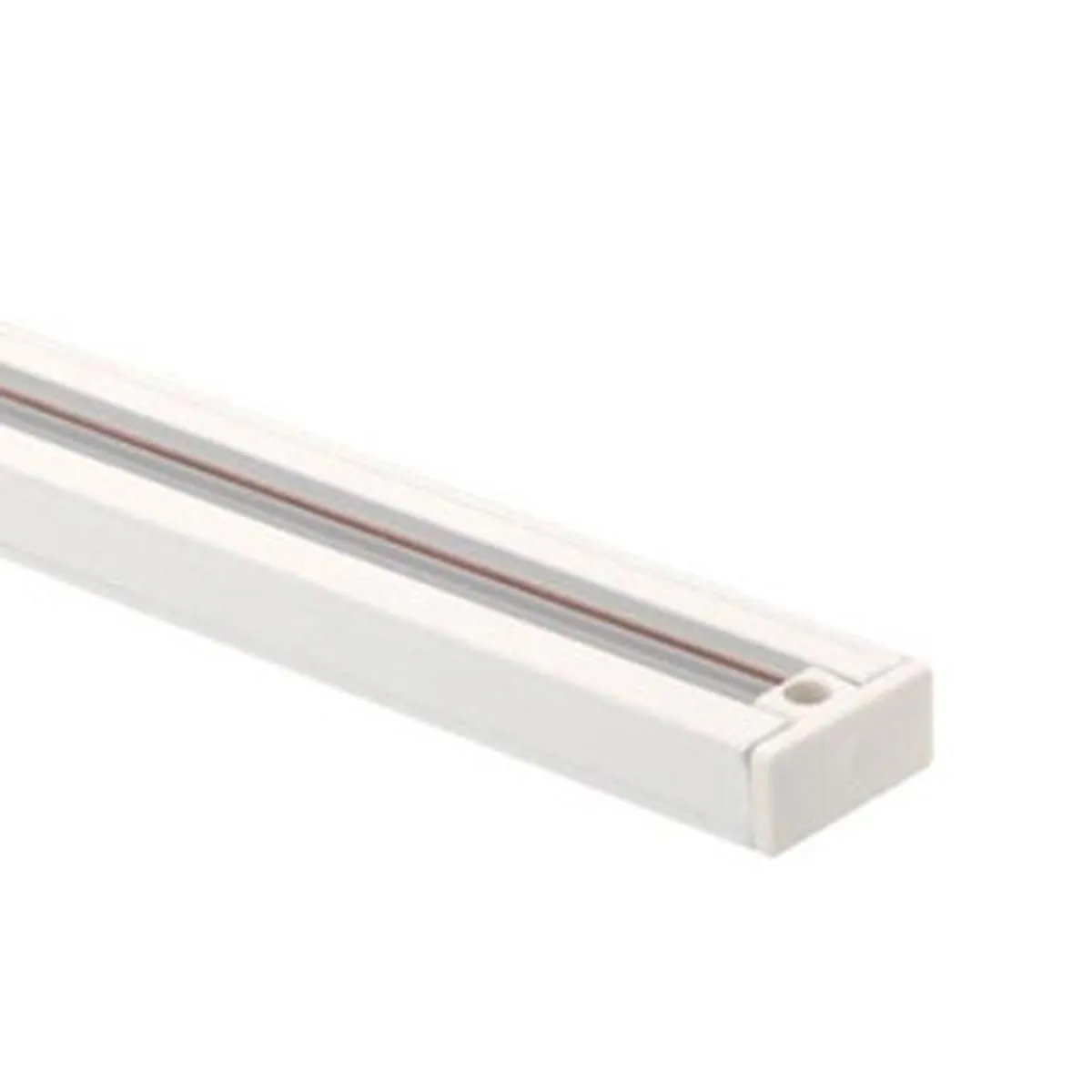 2 Ft. Track Rail One Circuit, Halo, White Finish