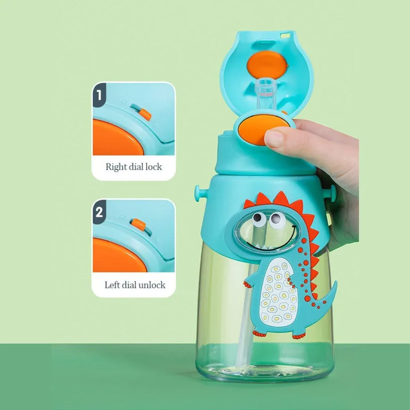 [2-Pack] Maya & Friends Tritan Water Bottle (600ml )- 4 Color