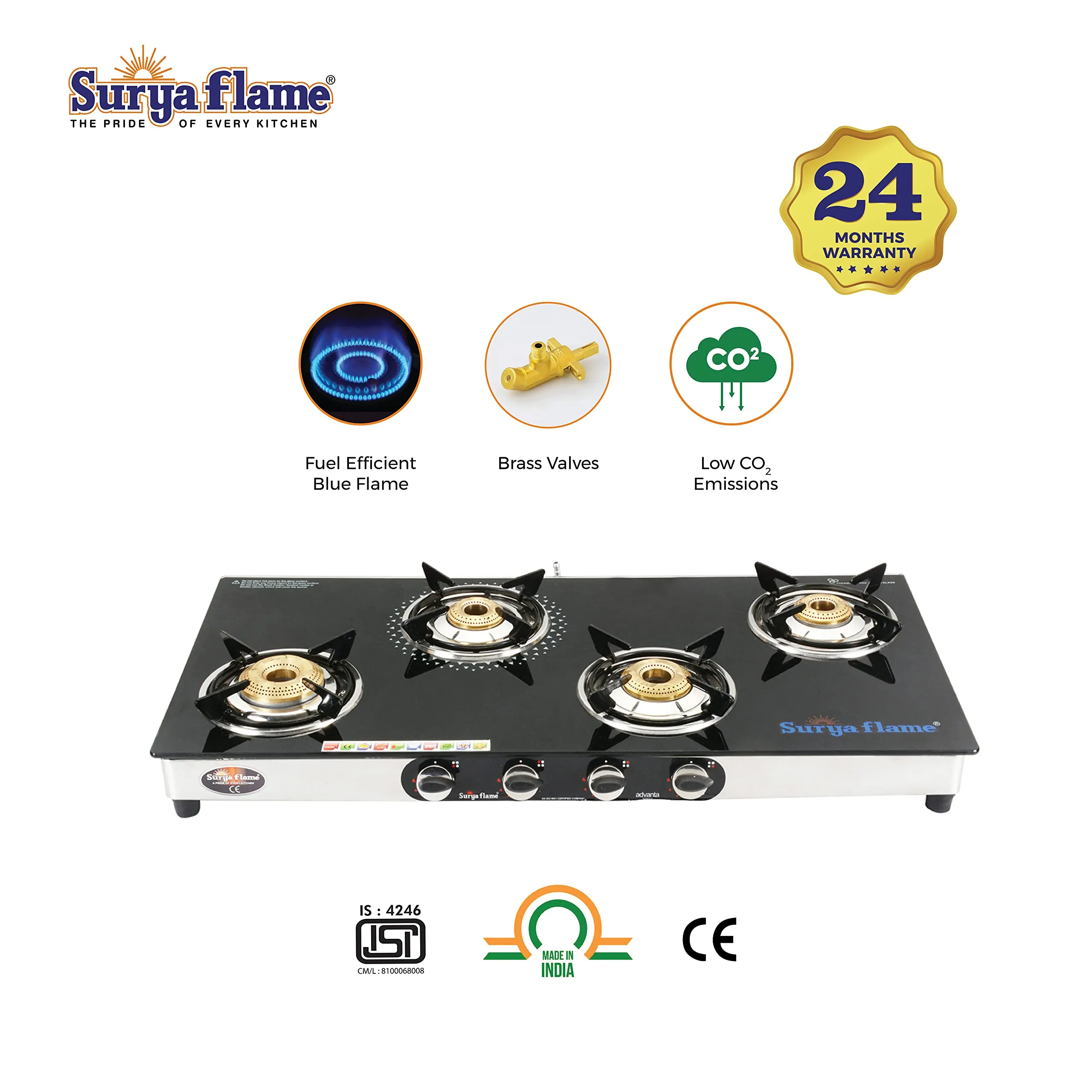 2 SF LPG STOVE 4B SUP..