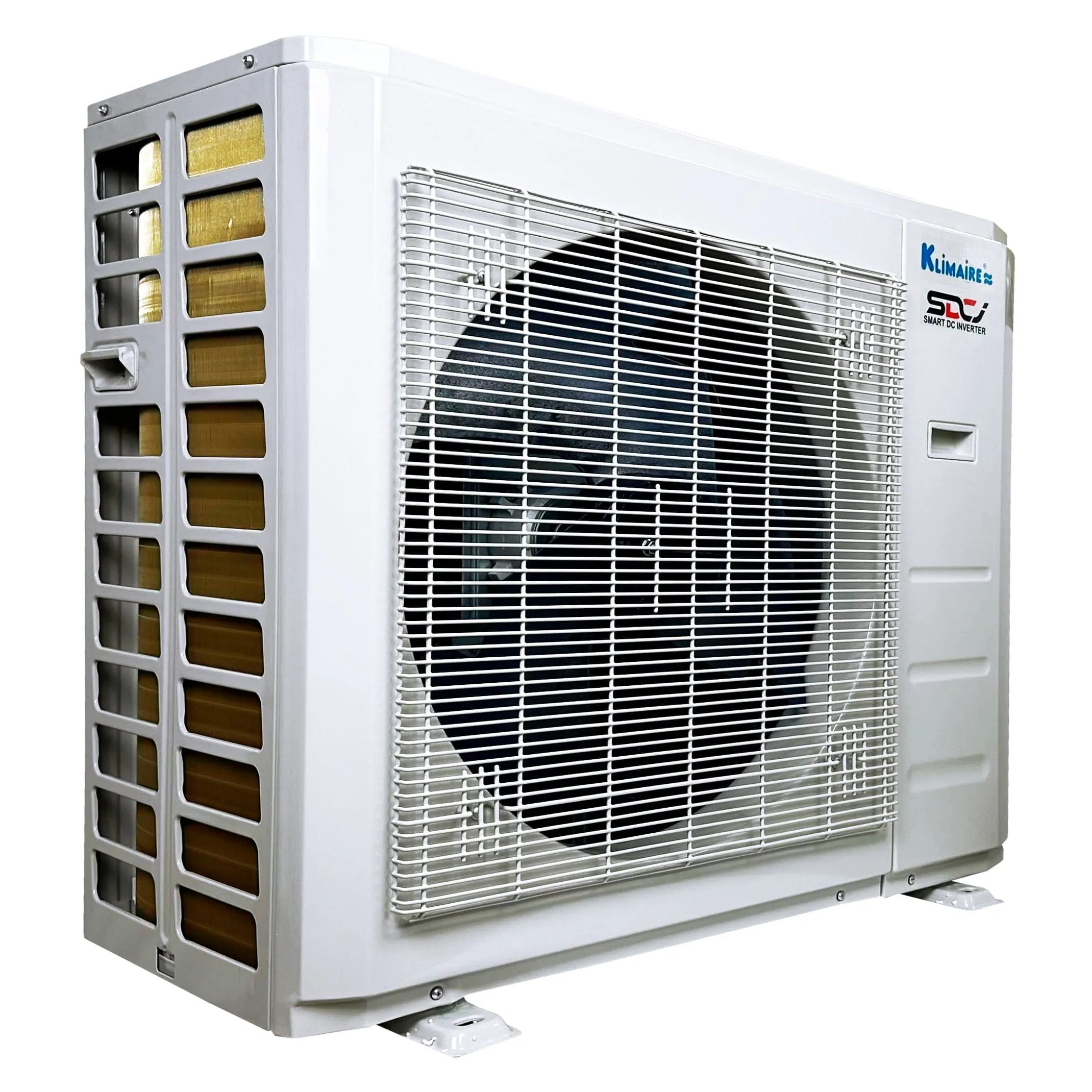 2-Zone Klimaire 22.25 SEER2 Multi Split Ducted Ceiling Cassette Air Conditioner Heat Pump System 12 18