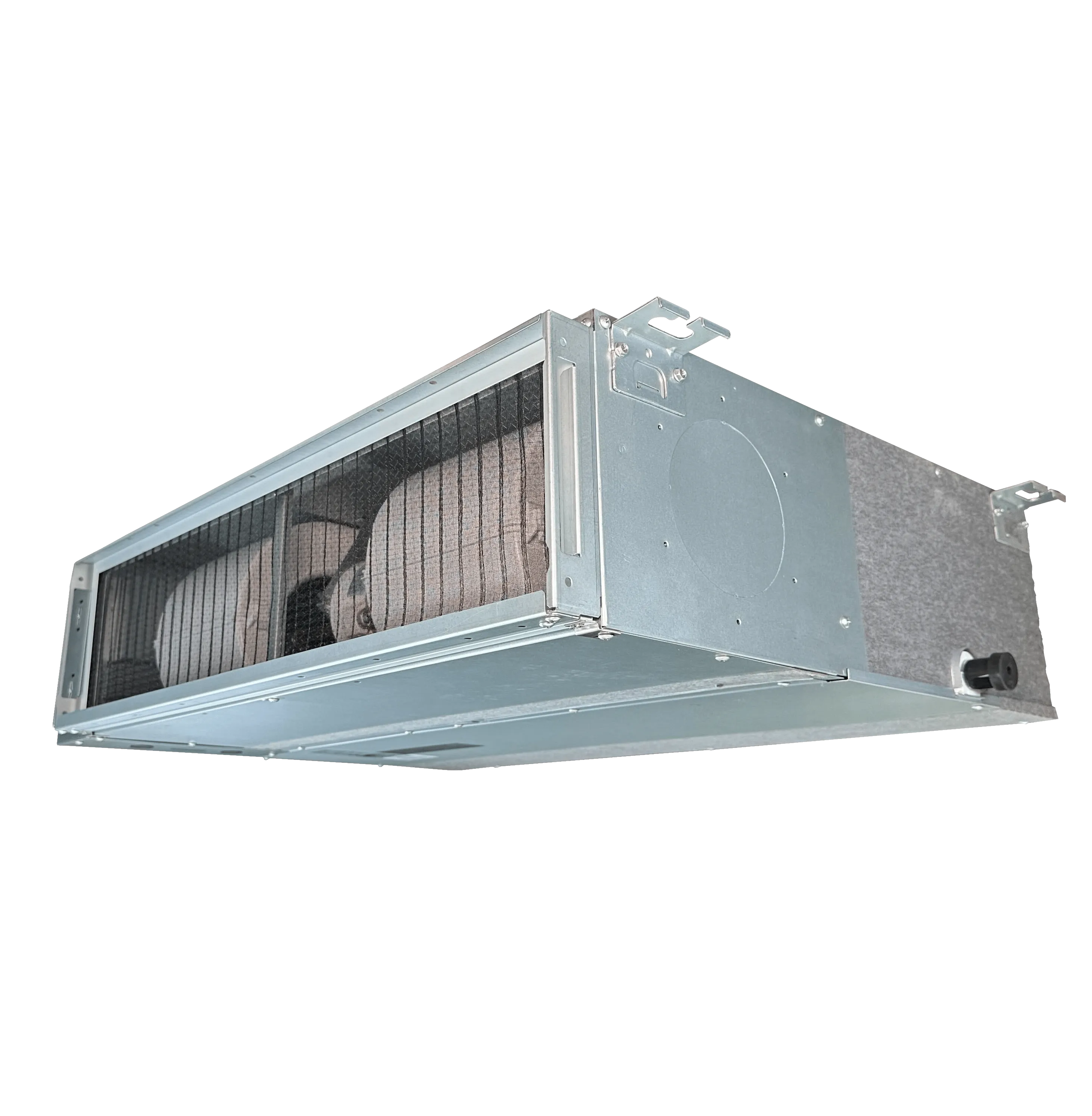 2-Zone Klimaire 22.25 SEER2 Multi Split Ducted Ceiling Cassette Air Conditioner Heat Pump System 12 18