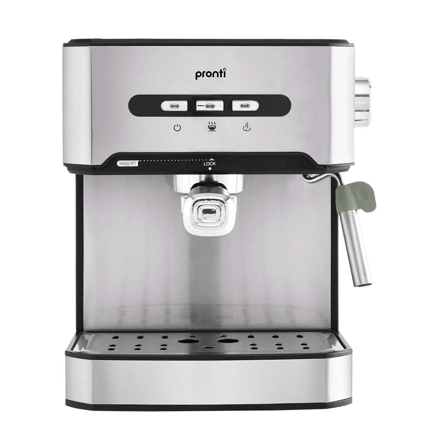 20 Bar Automatic Espresso Machine, Frother, 1.6L Tank, Pronti