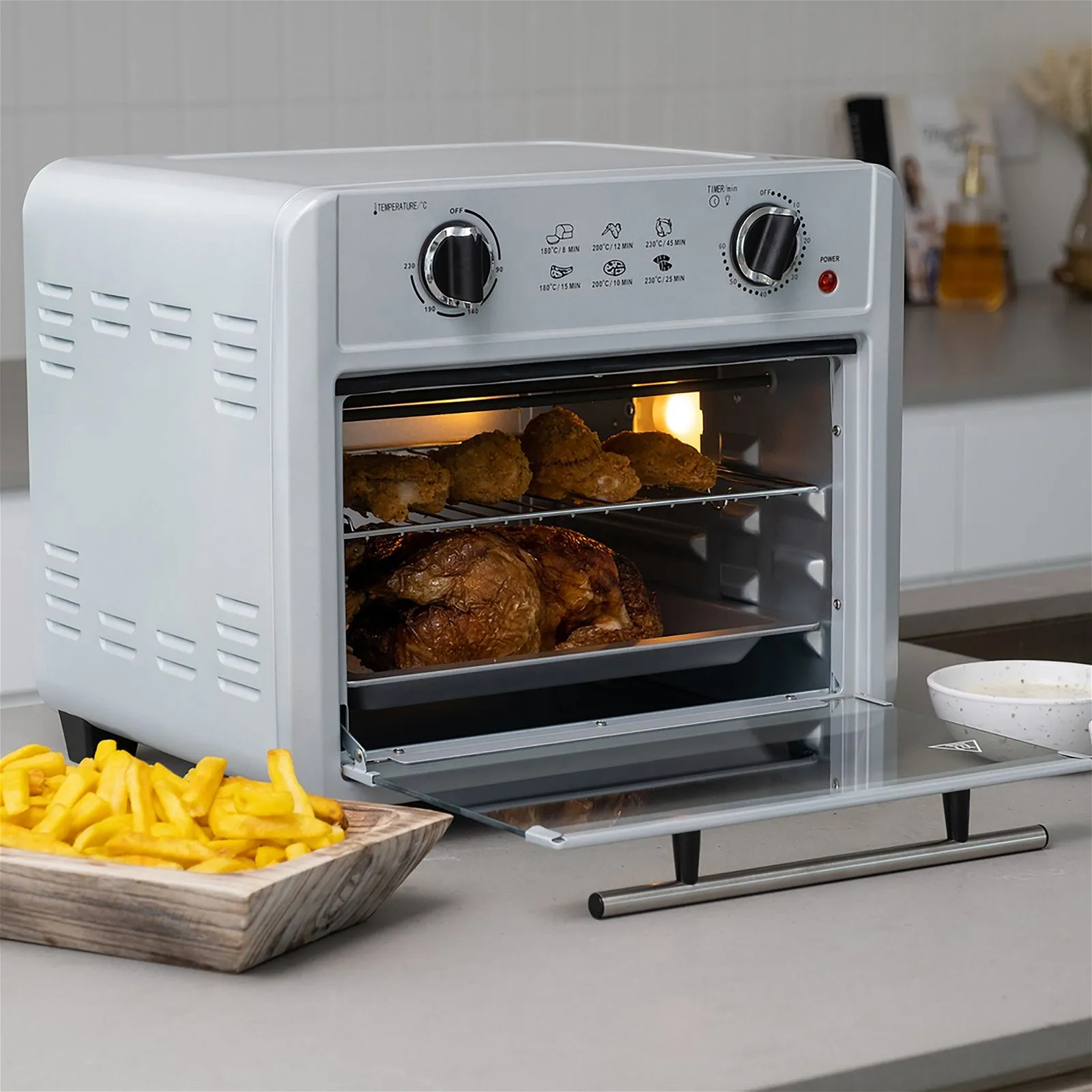 23L Air Fryer Oven   3 Accessories