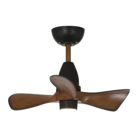 28" Kwang Farmhouse DC Motor Downrod Mount Reversible Ceiling Fan with LED Lighting and Remote Control