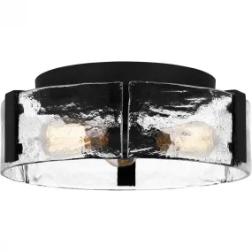 3 Light Quoizel Flush Mount Model: QFL5636MBK