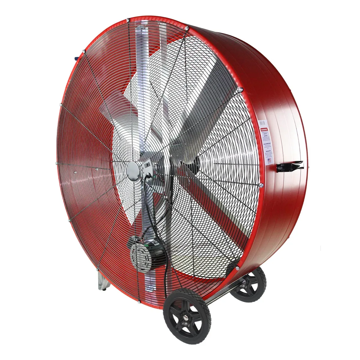 48 In. 2-Speed Belt Drive Drum Fan