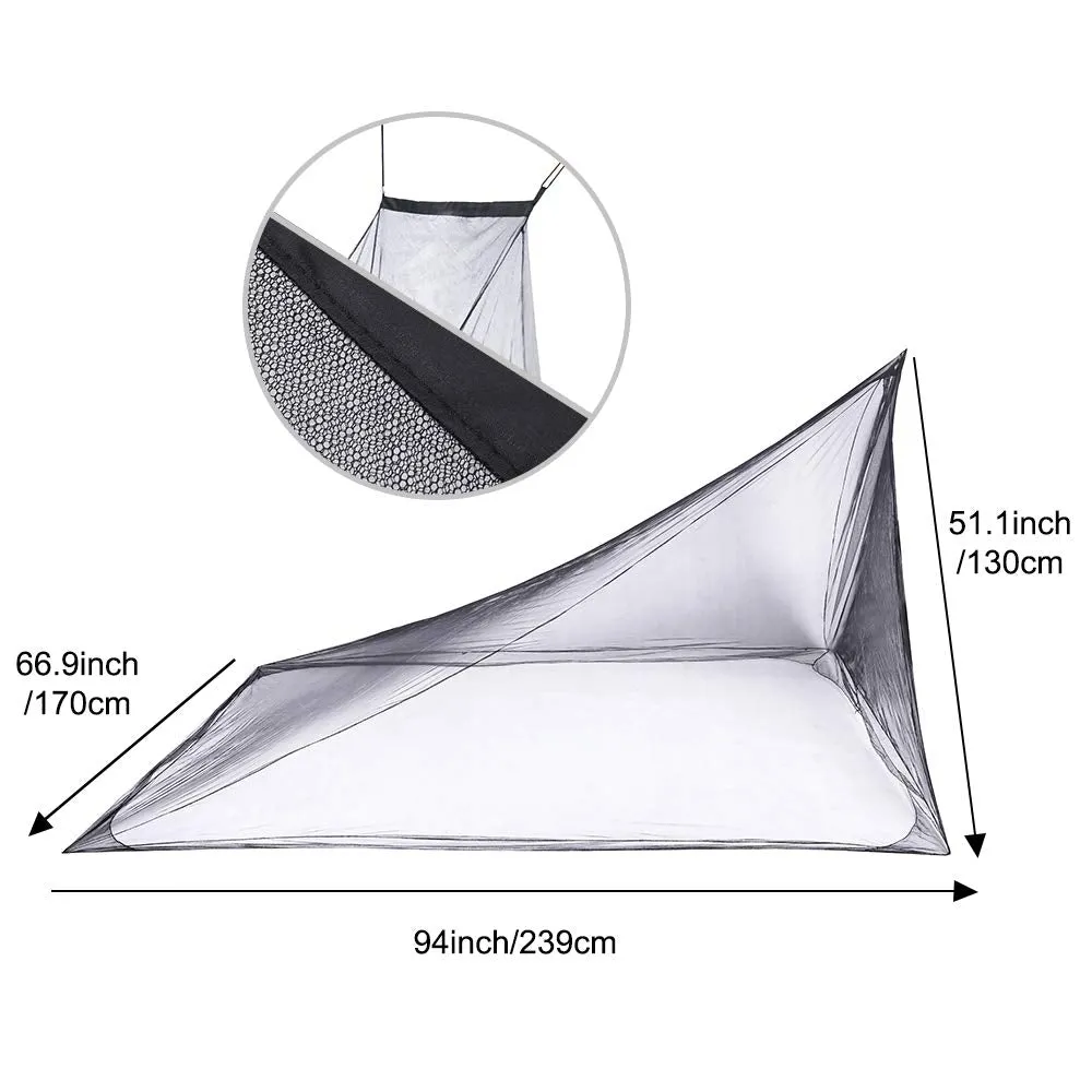 4Monster Mosquito Camping Insect Net with Carry Bag