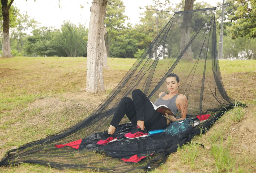 4Monster Mosquito Camping Insect Net with Carry Bag