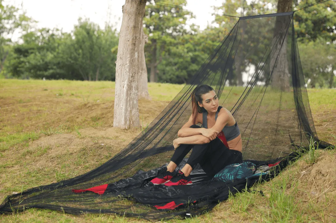 4Monster Mosquito Camping Insect Net with Carry Bag