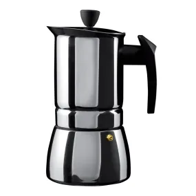 6 Cup Espresso Maker, Induction Hob