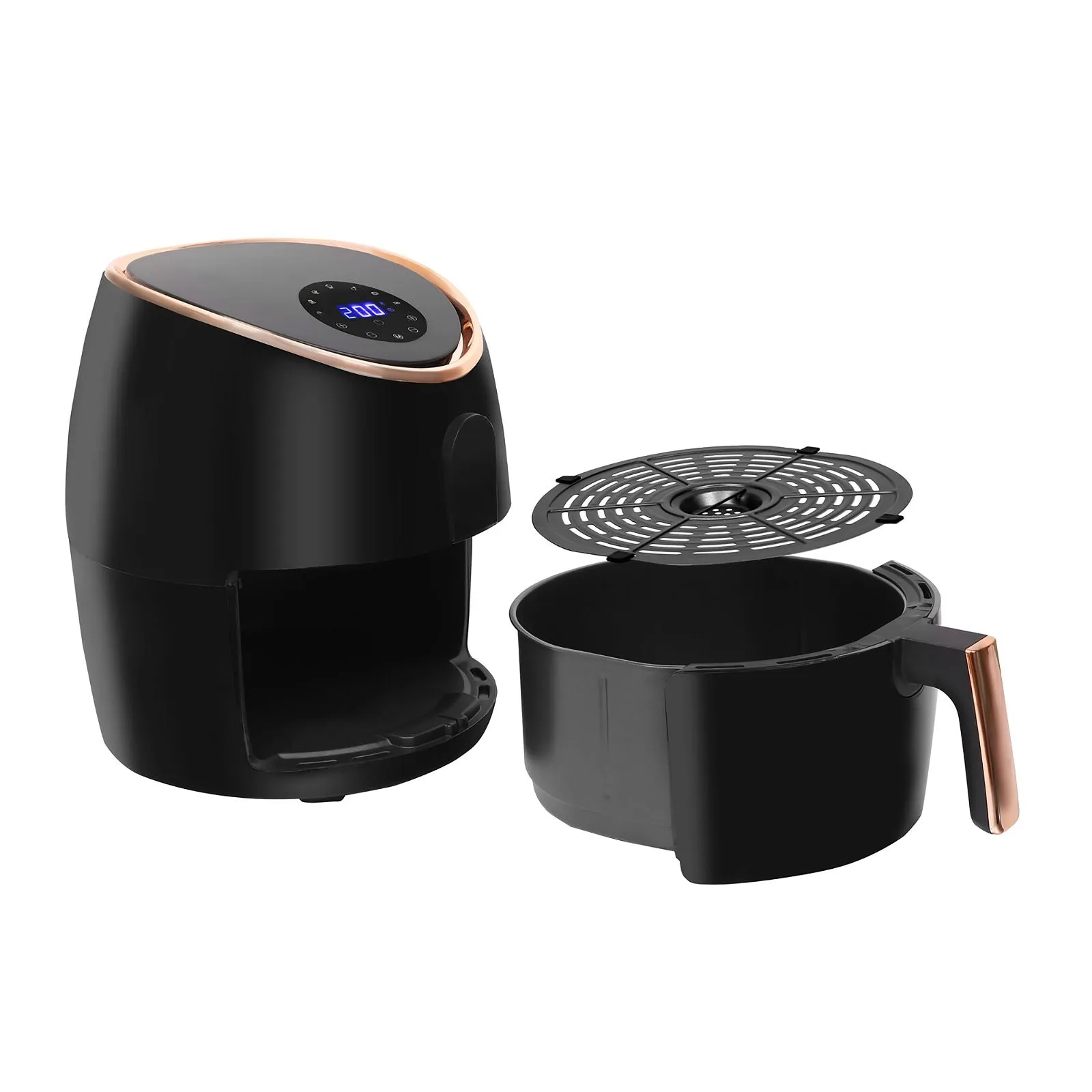 7.1L Digital Airfryer - Black/Rose Gold