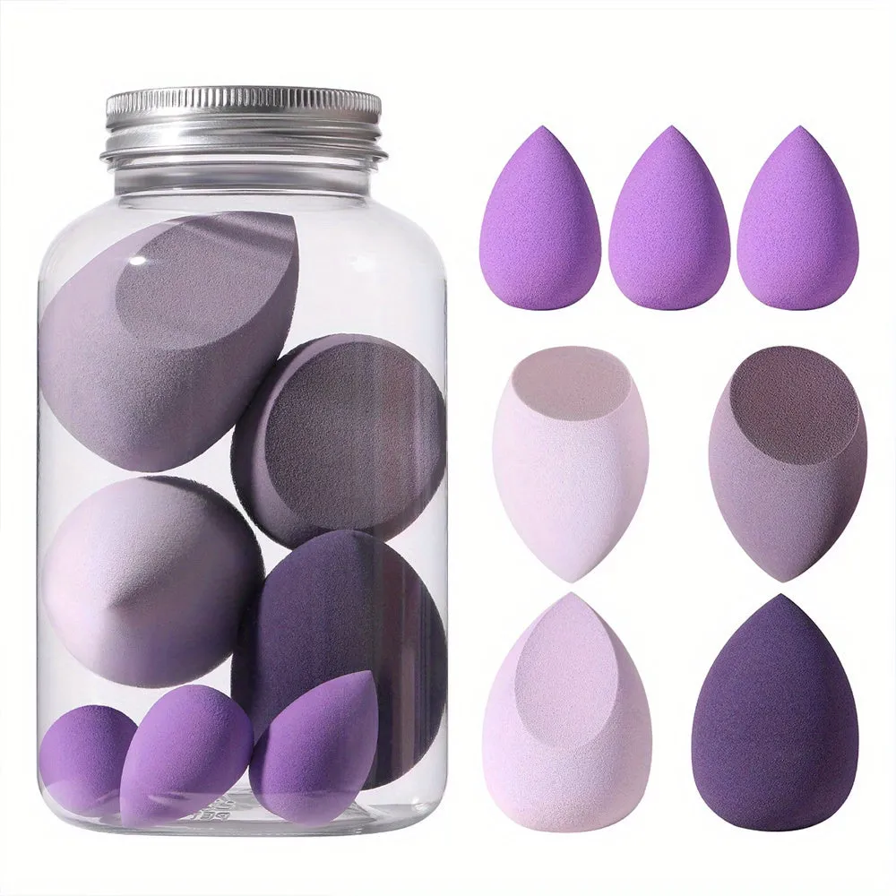 7Pcs Makeup Sponge Beauty Blender Set Soft Wet And Dry Use Blender Sponge For Liquid Cream And Powder