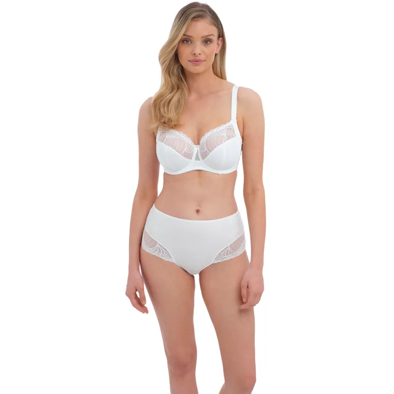 Adelle Side Support Bra White - Fantasie