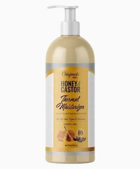 AFRICA'S BEST ORIGINALS HONEY & CASTOR THERMAL MOISTURISER 177ML