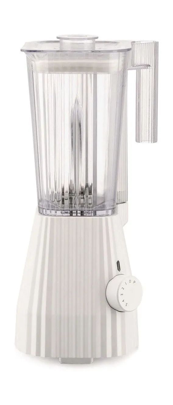 Alessi Plissé Blender, White