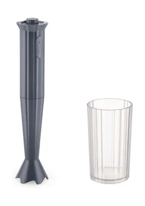 Alessi Plissé Hand Blender, Grey