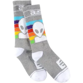 Alien Workshop Heather Grey Spectrum Crew Socks 1pr