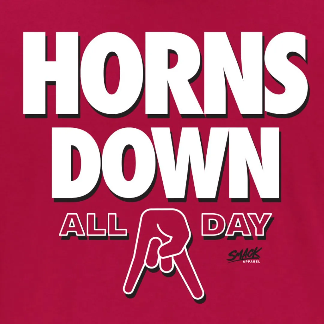 All Day (Horns Down) T-Shirt (SM-5XL)