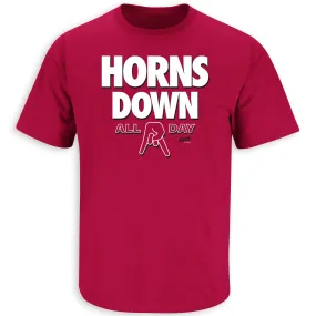 All Day (Horns Down) T-Shirt (SM-5XL)