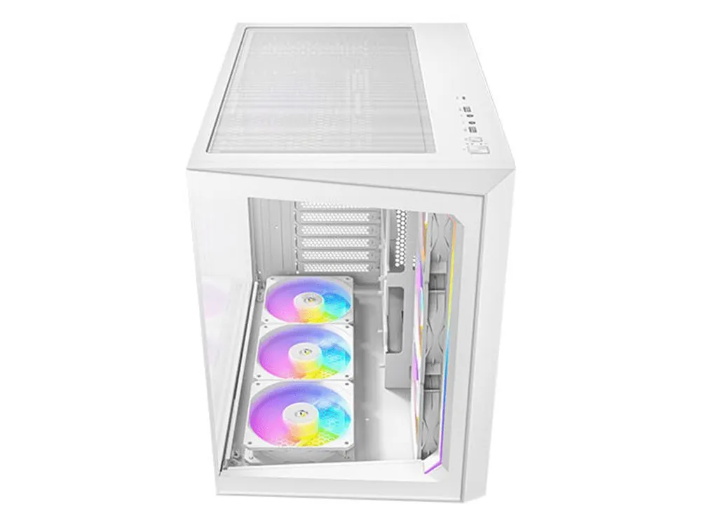 Antec C5 ARGB - Tempered Glass Mid Tower Case (White)