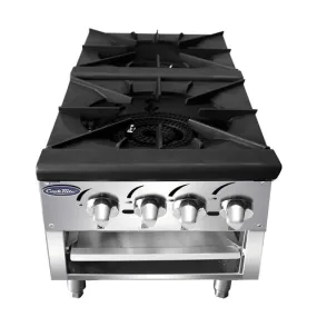 Atosa ATSP-18-2L CookRite Low Stock Pot Stove with Two Burners