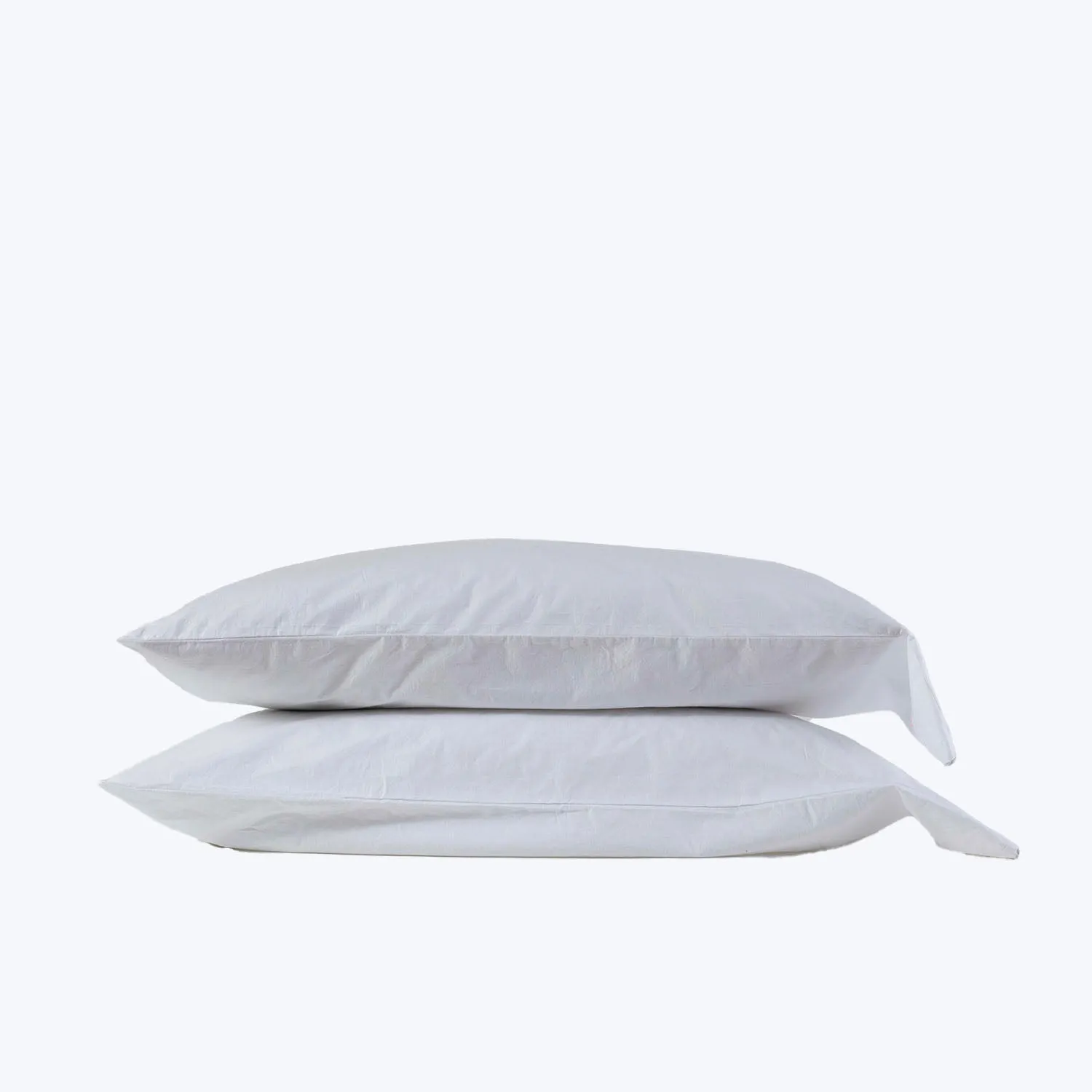 Aura Cotton Percale Pillowcases