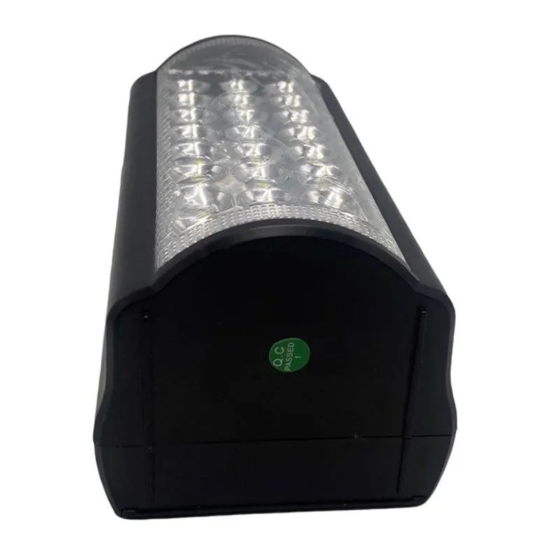 Auto Mode & Built-In Plug Rechargeable Led Emergency Light Q-Led24S Black