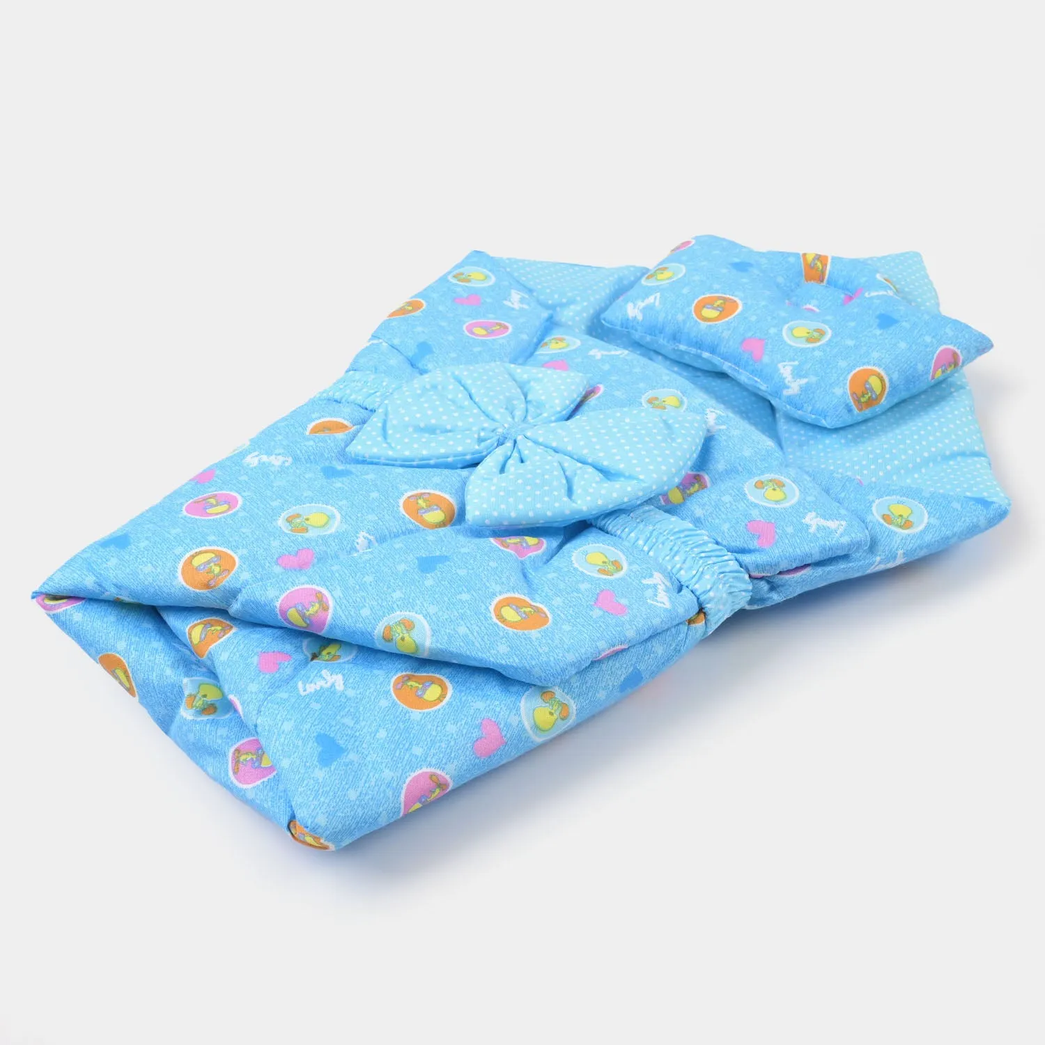 Baby Snuggle Bed Set 9pcs |  Blue