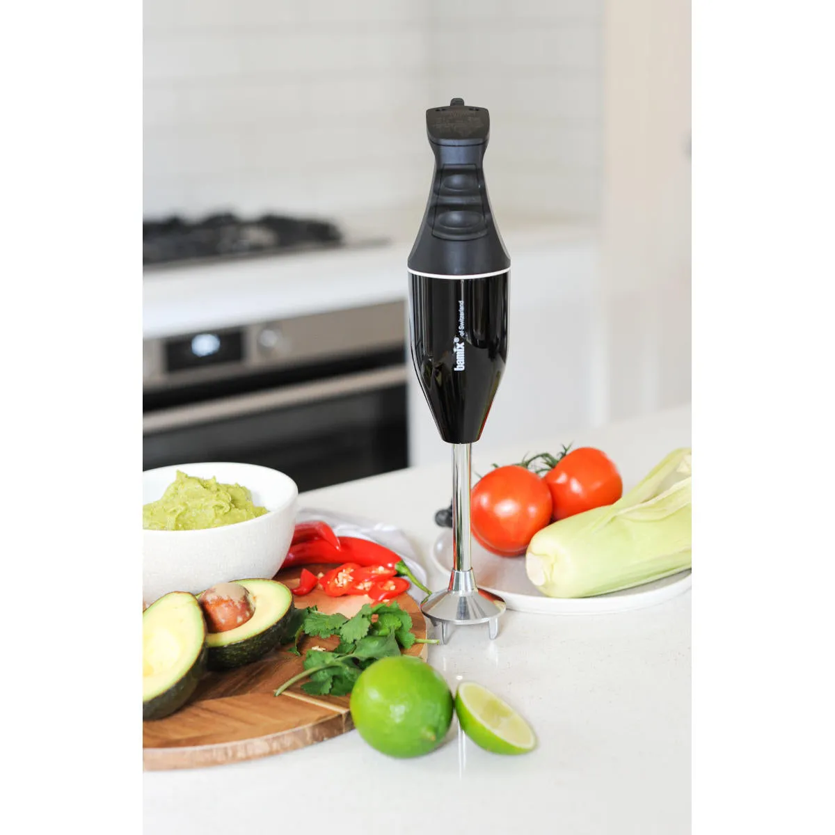 Bamix Classic Immersion Blender Black 140W