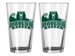 Baylor Bears NCAA Boelter Brands Clear Pint Glass (16oz)