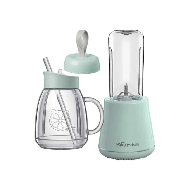 Bear Blender Personal Juice Blender, Manson Jug Blender 200W (LLJ-D04A1)