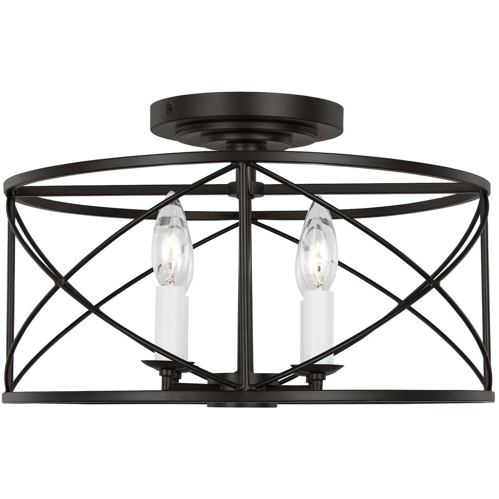 Beatrix Medium Semi-Flush Mount