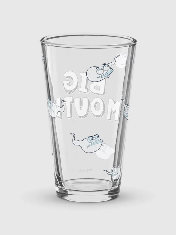 Big Mouth Swimmers Pint Glass