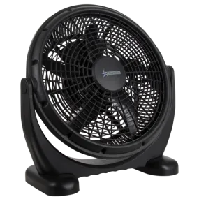 Bright Star Lighting FAN013 BK 16” Plastic Table Fan