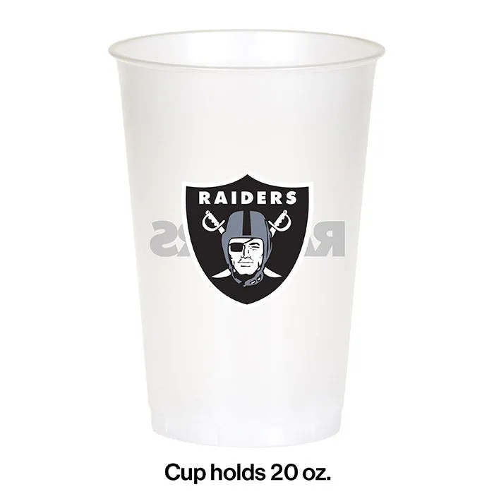 Bulk Las Vegas Raiders 20 oz Plastic Cups (96 per Case)