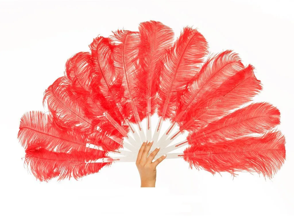 Burlesque Feather Fan - Single Layer