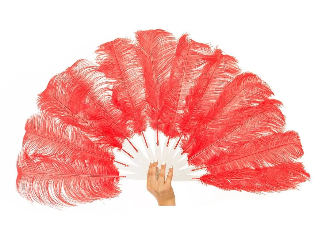 Burlesque Feather Fan - Single Layer