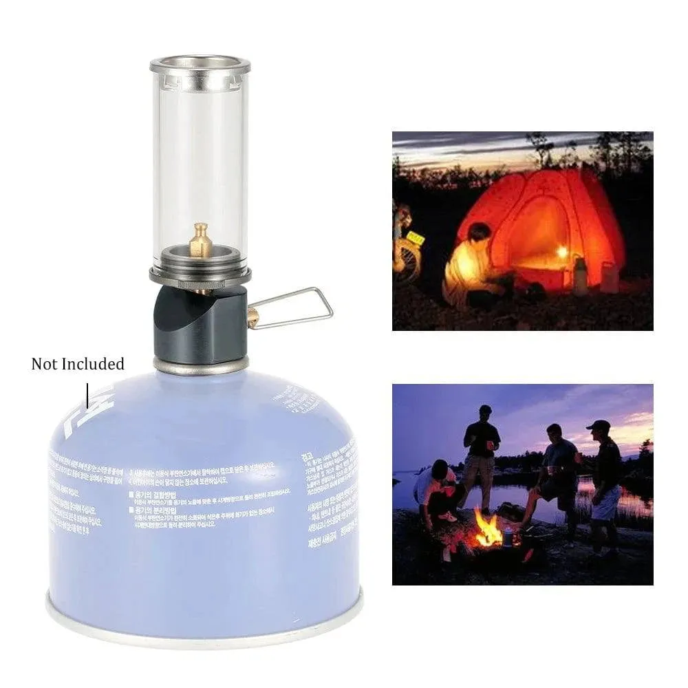 Butane Gas Light Lantern Lamp Light Outdoor Use for Camping Picnic Hiking 2021 New