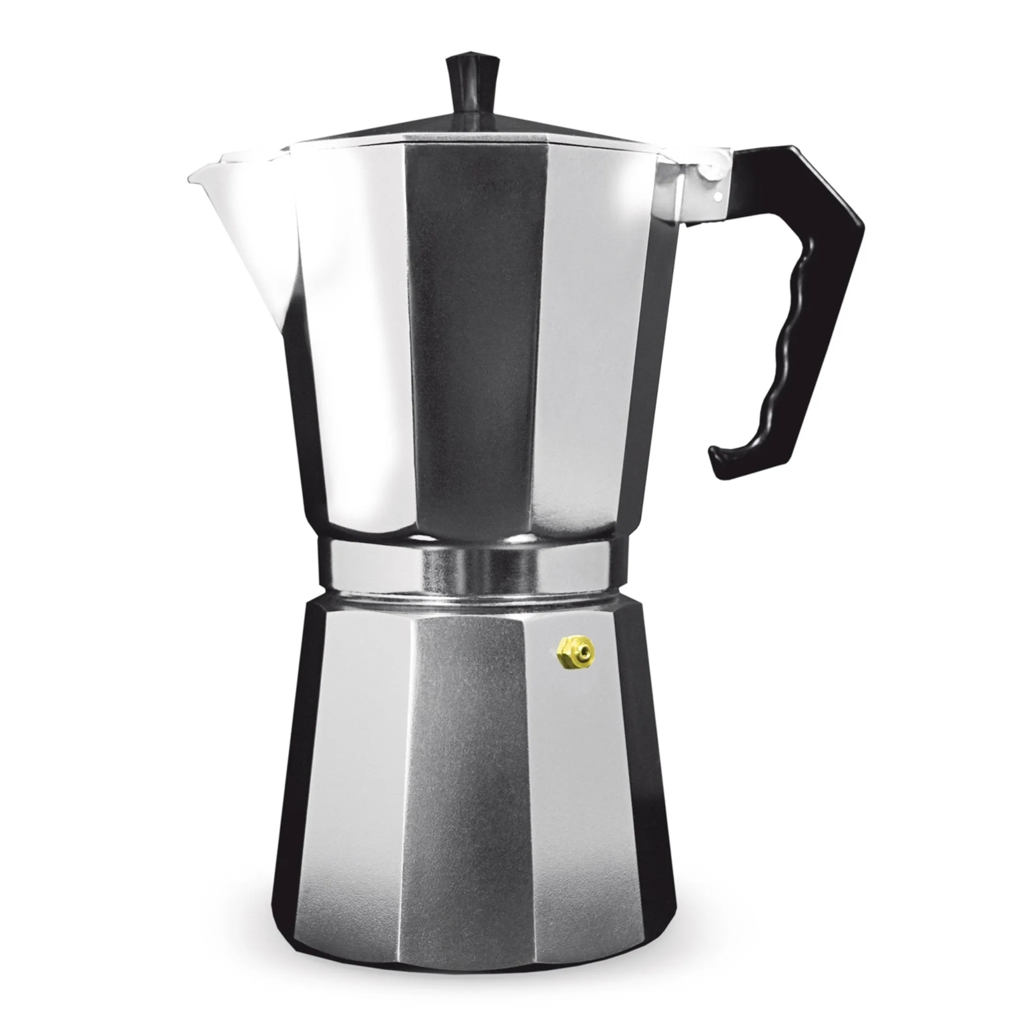 Café Olé 12 Cup Espresso Coffee Maker, Aluminium