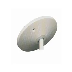 Cal Track Drop Ceiling Swival Joint Top Plate in White