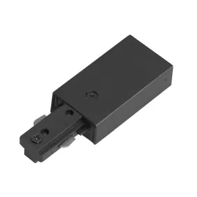 Cal Track Live End Connector (3 Wires) in Black