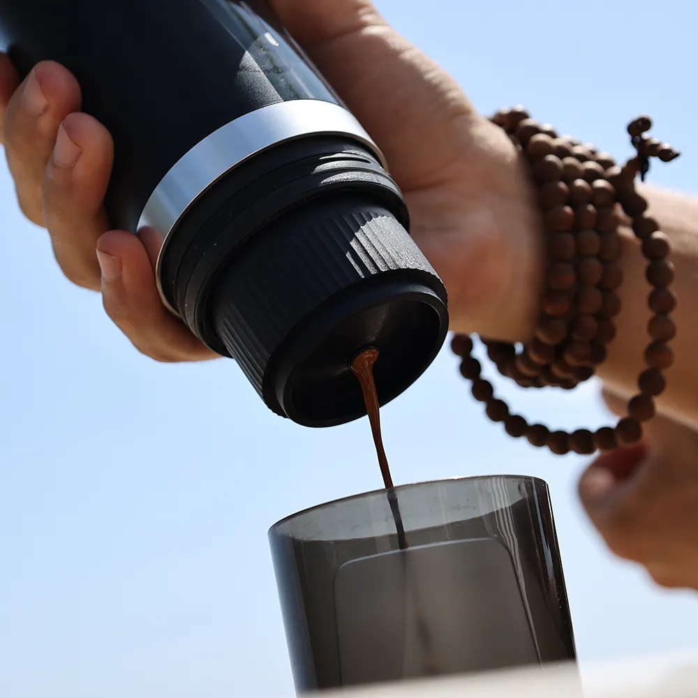 Camping Coffee Maker |  Portable Espresso Machine