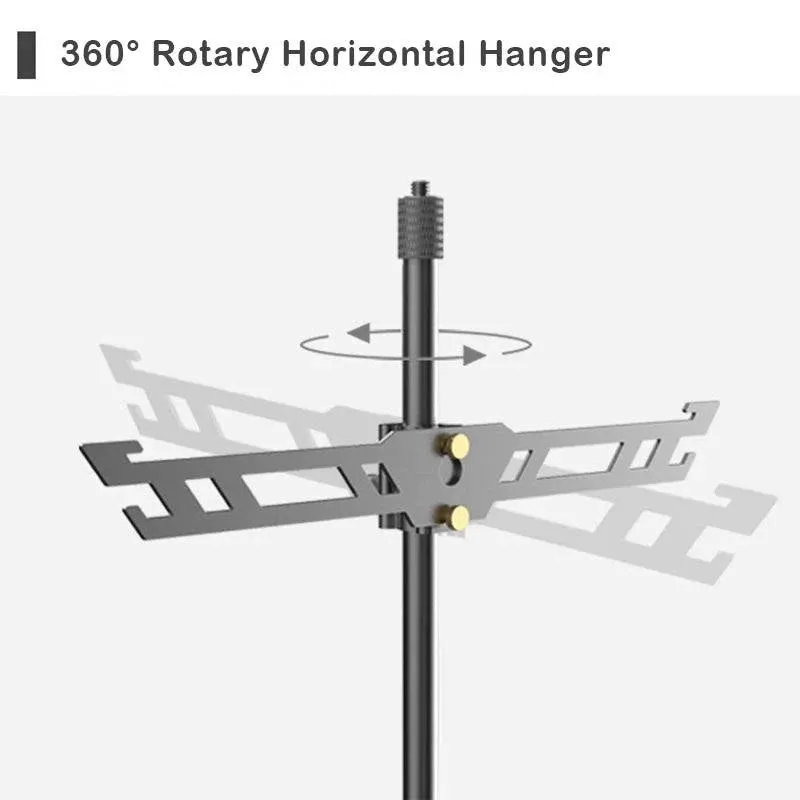 Camping Lantern Pole Camping Hanging Rack Camping Light Pole Cookware Hanging Rack Outdoor Hiking Travel Equipment 2022 New