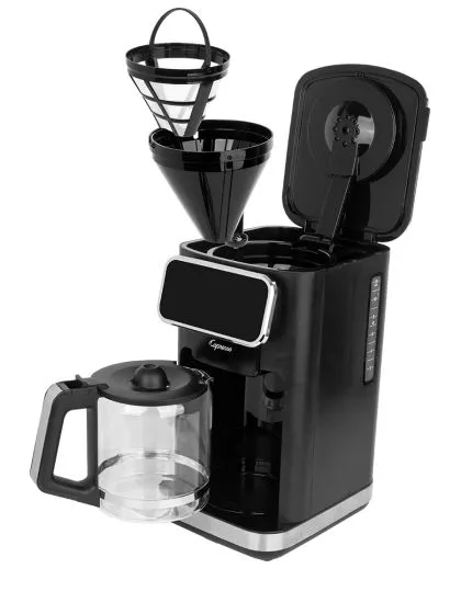 Capresso 12-Cup Touchscreen Coffee Maker with Glass Carafe